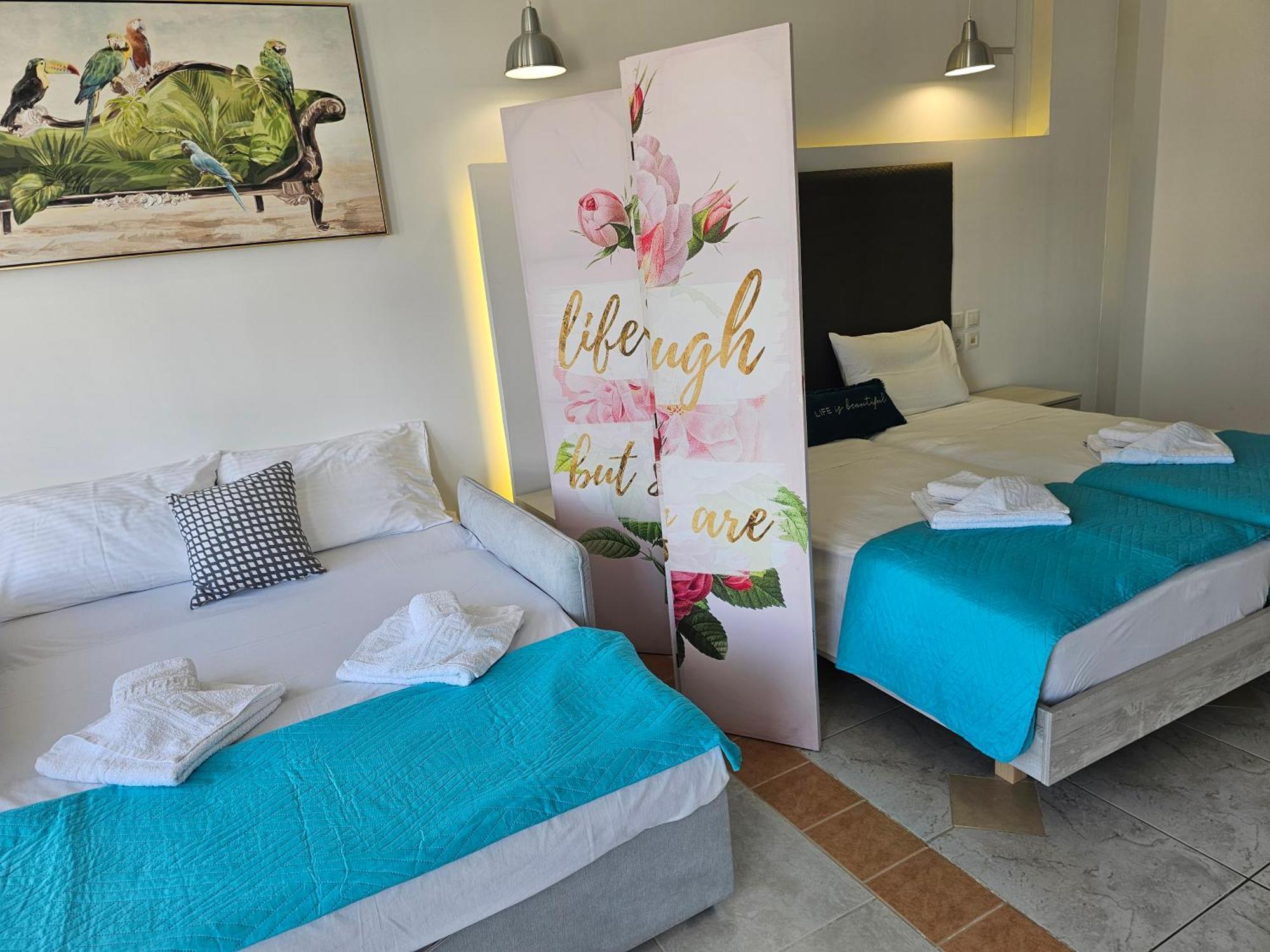 Apollonio Suites & Rooms Faliraki Rhodes Номер фото